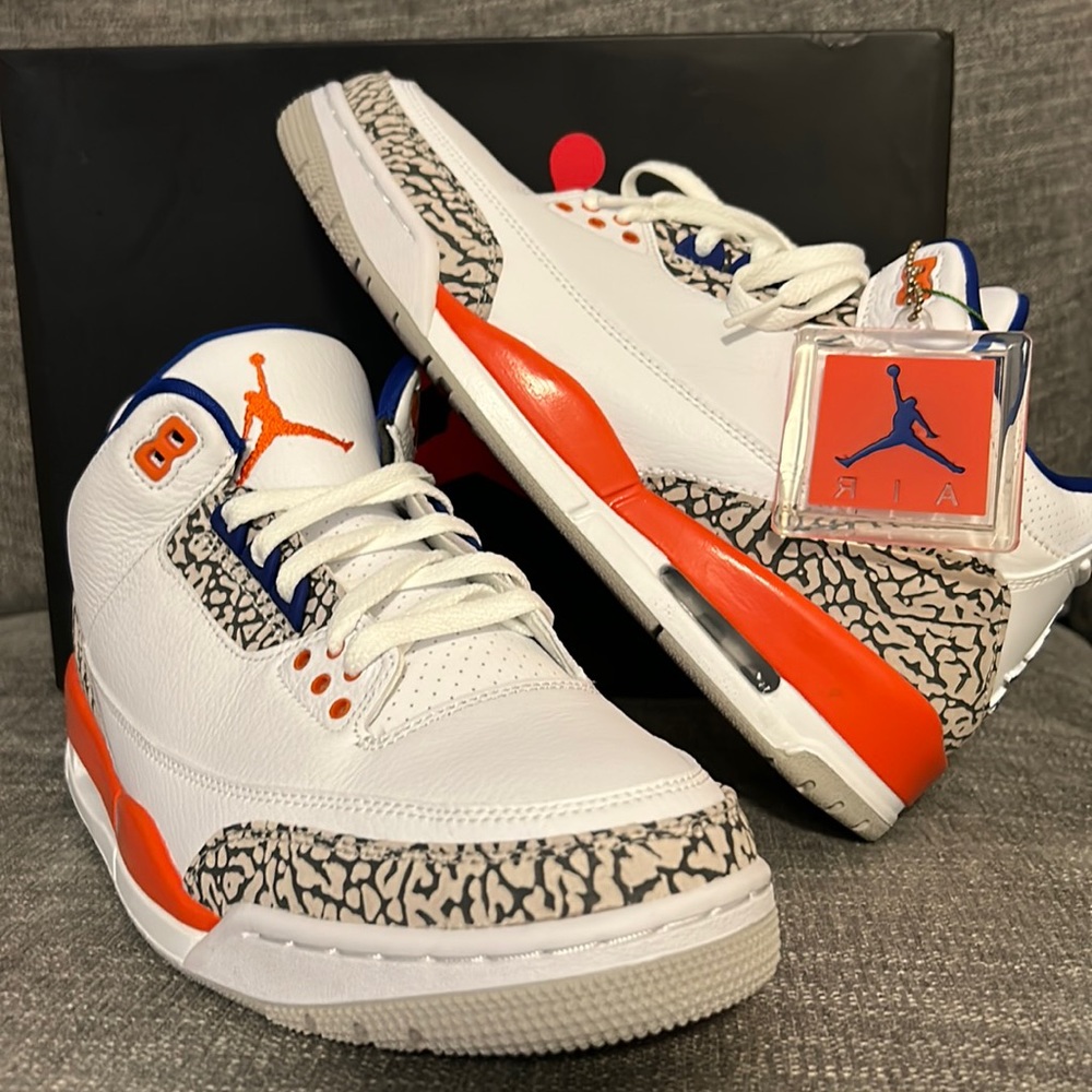 Air Jordan 3 Retro New York Knicks. Men’s US 10